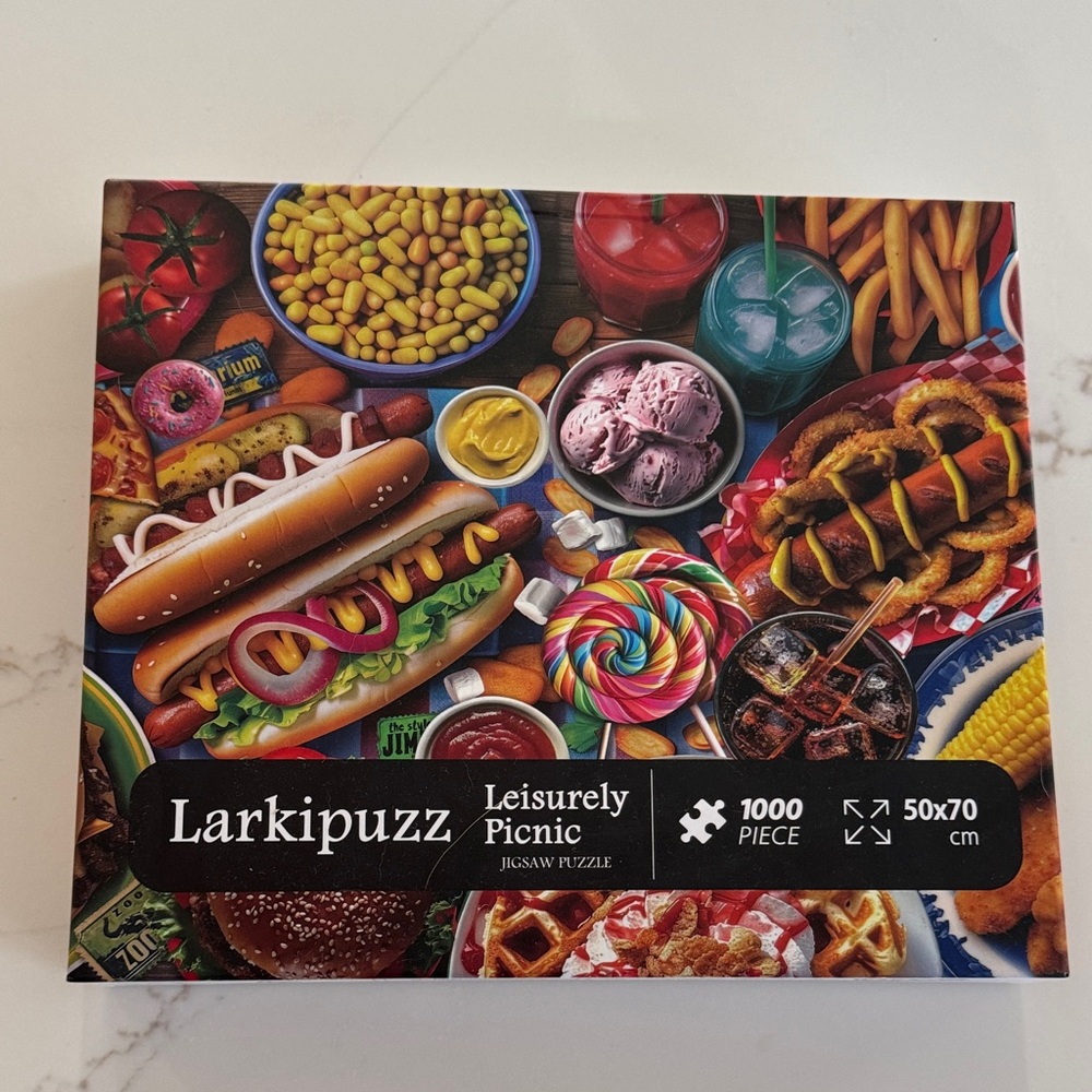Larkipuzz Leisurely Picnic Jigsaw Puzzle